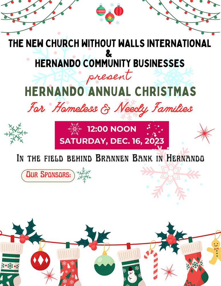 Hernando Annual Christmas NCWOW & Hernando Businesses for Homeless and Needy Families